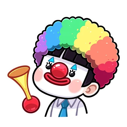 🤡 Стикер «Кей Бой» для Telegram