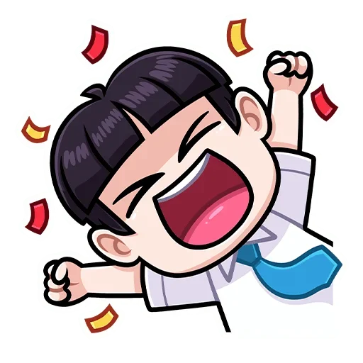 🥳 Стикер «Кей Бой» для Telegram