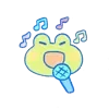 🎤 Эмодзи «Froggy» для Telegram