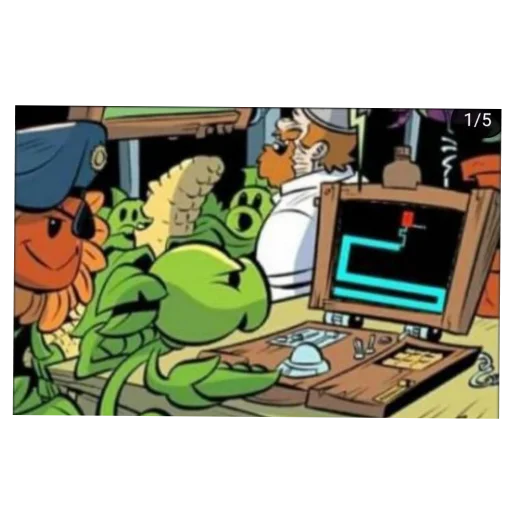 📚 Стикер «PvZ» для Telegram