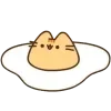 Стикер 28 Pusheen #food #cute