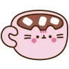 Стикер 21 Pusheen #food #cute