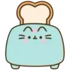 Стикер 19 Pusheen #food #cute