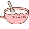 Стикер 26 Pusheen #food #cute