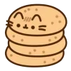 Стикер 5 Pusheen #food #cute