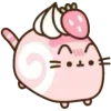 Стикер 16 Pusheen #food #cute