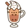 Стикер 35 Pusheen #food #cute