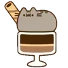 Стикер 45 Pusheen #food #cute