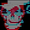 Стикер 57 random #horror #logo