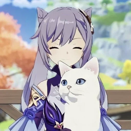 🐱 Стикер «Ke qing» для Telegram