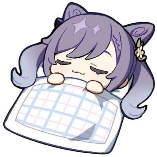 😴 Стикер «Ke qing» для Telegram