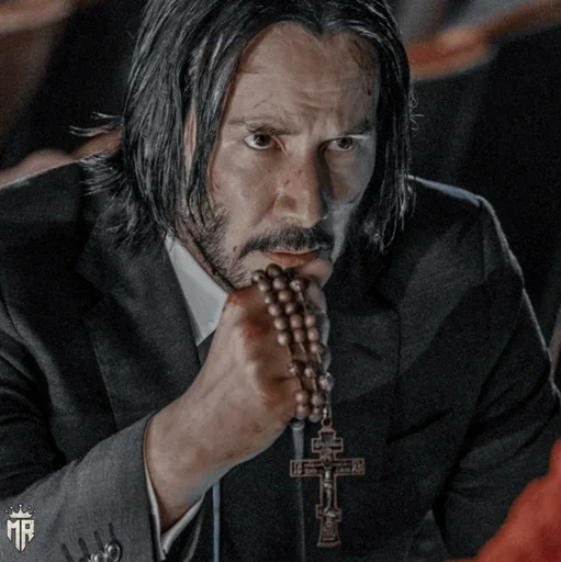 🍷 Стикер «Keanu Reeves» для Telegram