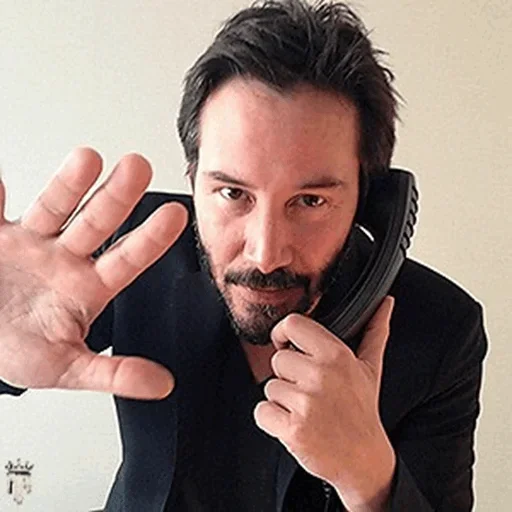 🥃 Стикер «Keanu Reeves» для Telegram