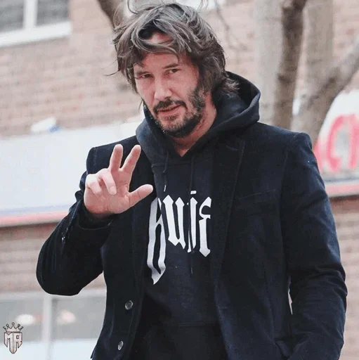 🥃 Стикер «Keanu Reeves» для Telegram
