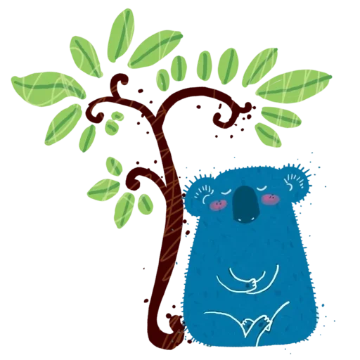 😍 Стикер «Keep calm like Koala» для Telegram