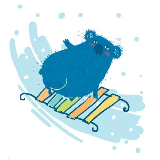 😊 Стикер «Keep calm like Koala» для Telegram