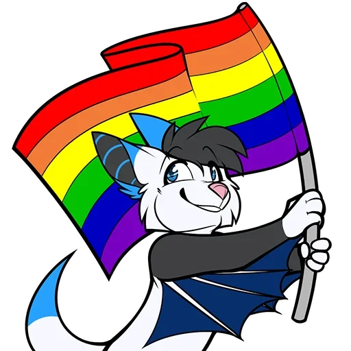 🌈 Стикер «Keero and Friends!» для Telegram