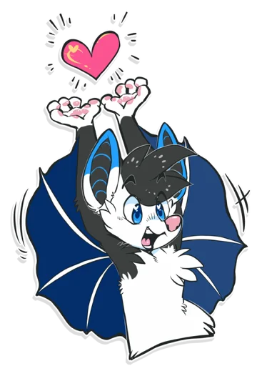 ❤️ Стикер «Keero and Friends!» для Telegram
