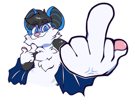 🖕 Стикер «Keero and Friends!» для Telegram