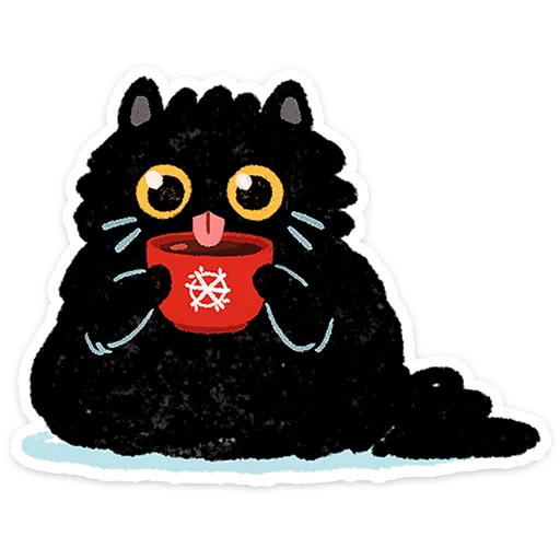 ☕️ Стикер «Кефир» для Telegram