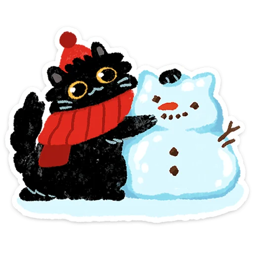 ☃️ Стикер «Кефир» для Telegram