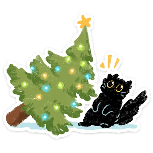 🎄 Стикер «Кефир» для Telegram