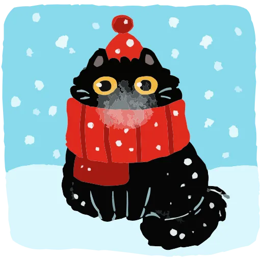 Стикер 2 Кот Кефир