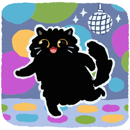 Стикер 9 Кот Кефир