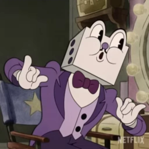 😔 Стикер «Cuphead Show» для Telegram