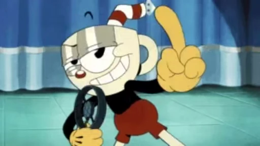 Стикерпак Cuphead Show для Telegram