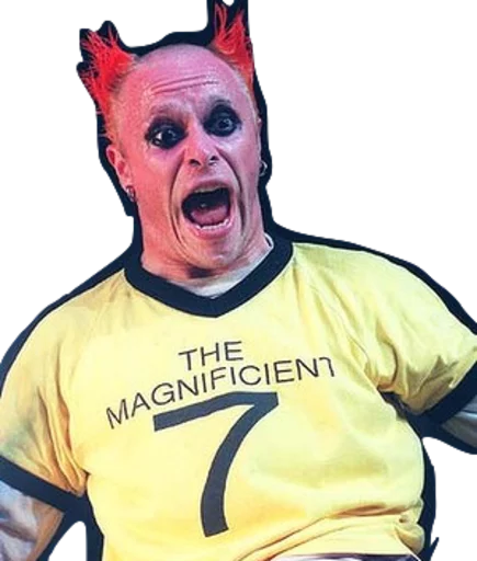 Стикерпак Keith Flint для Telegram