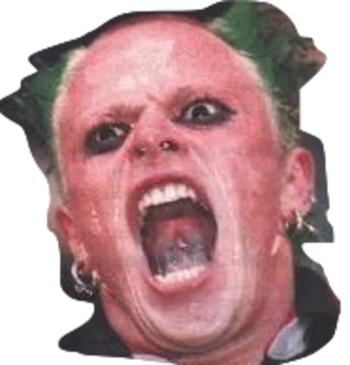 👿 Стикер «Keith Flint» для Telegram