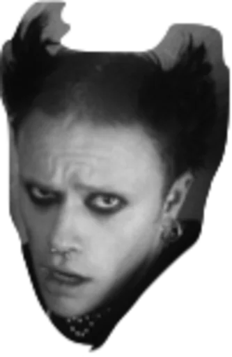 😕 Стикер «Keith Flint» для Telegram
