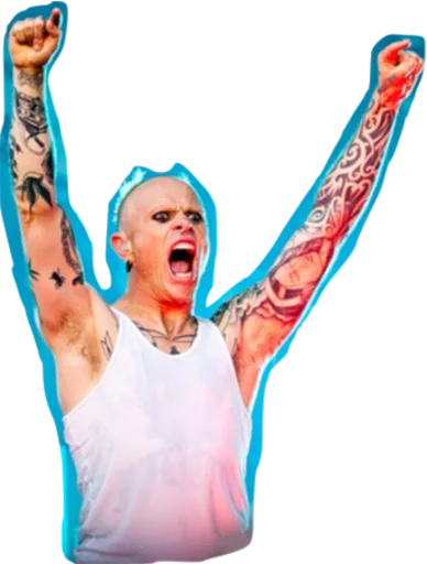 🙌 Стикер «Keith Flint» для Telegram