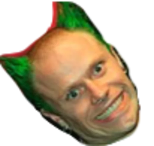 😬 Стикер «Keith Flint» для Telegram