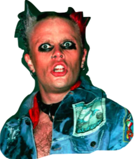 😱 Стикер «Keith Flint» для Telegram