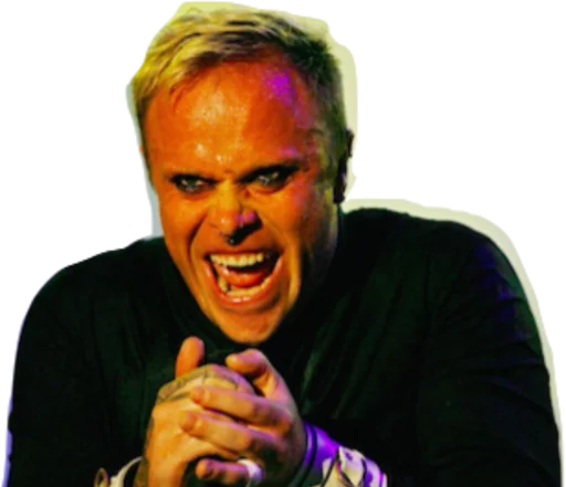 😈 Стикер «Keith Flint» для Telegram