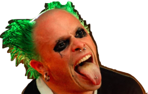 🖕 Стикер «Keith Flint» для Telegram