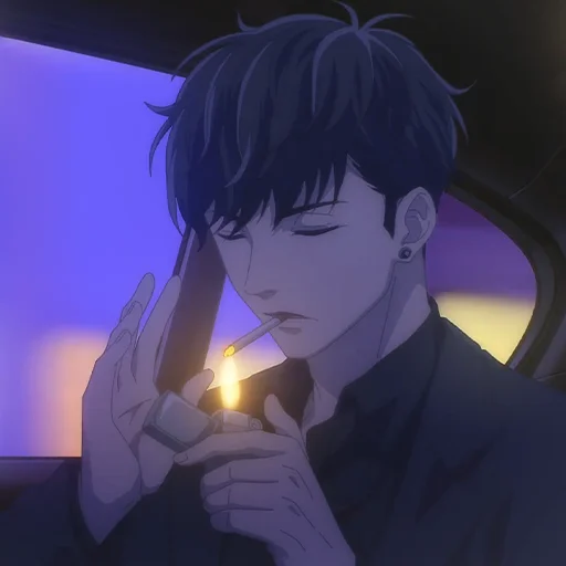 🚬 Стикер «Кэйя Уто / Keiya Utou» для Telegram