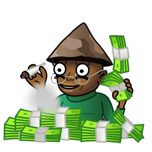 🤑 Стикер «kekec» для Telegram