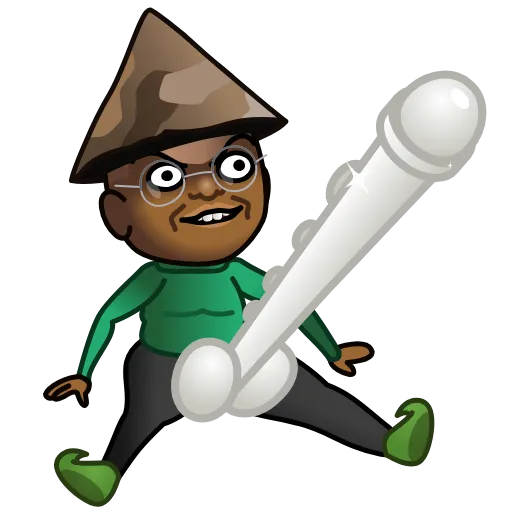 🍆 Стикер «kekec» для Telegram