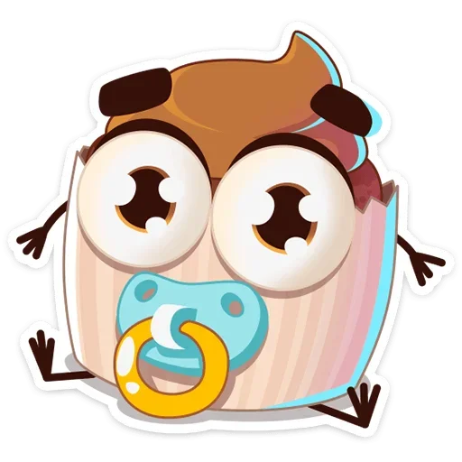 🤱 Стикер «Кексик» для Telegram