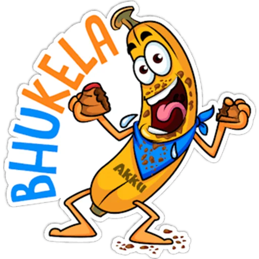 🍌 Стикер «Kela» для Telegram