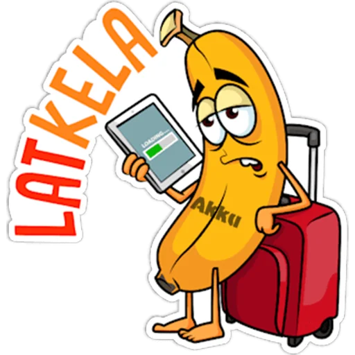 🍌 Стикер «Kela» для Telegram