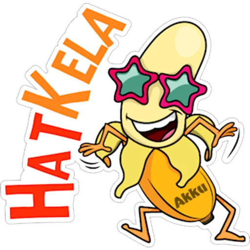 🍌 Стикер «Kela» для Telegram