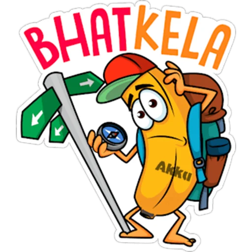 🍌 Стикер «Kela» для Telegram