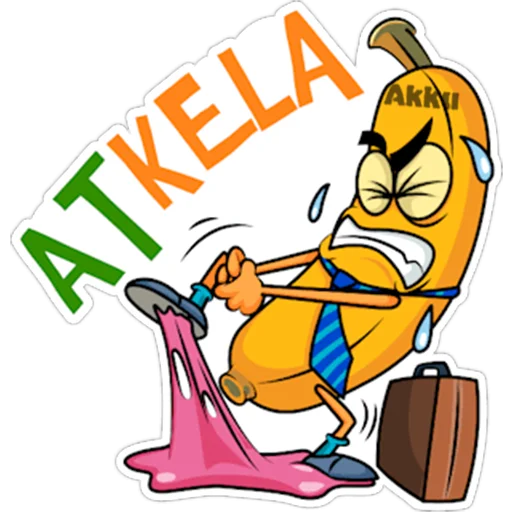 🍌 Стикер «Kela» для Telegram