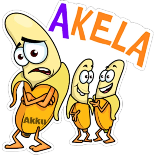 🍌 Стикер «Kela» для Telegram