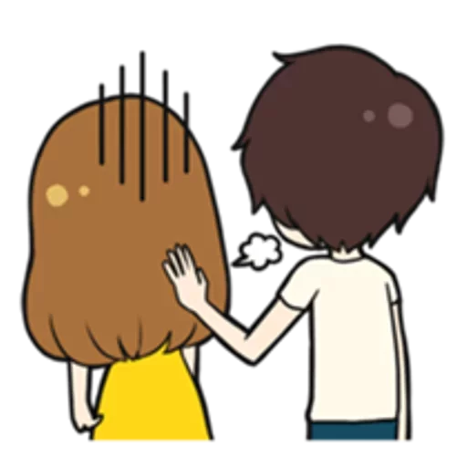 👤 Стикер «Sweet couple» для Telegram