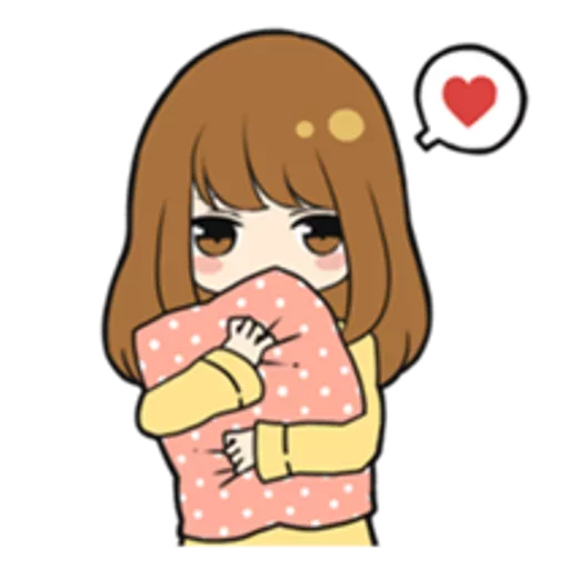 👧 Стикер «Sweet couple» для Telegram